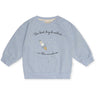 That's Mine Light Blue Melange Finley Big Brother Sweatshirt