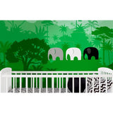 Flensted Mobiles Elephants Black/Grey