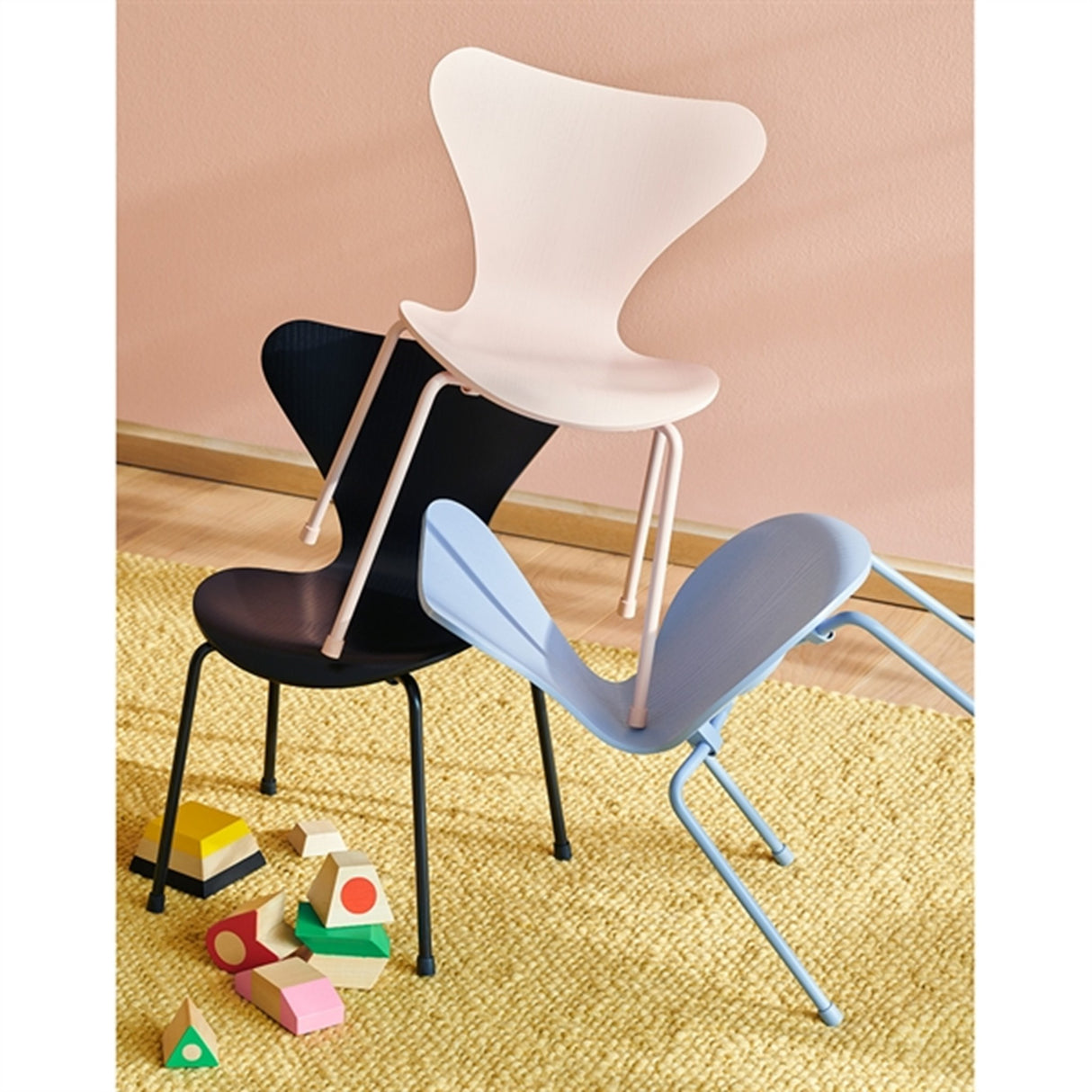 Fritz Hansen 7 Children's Chair Black 3