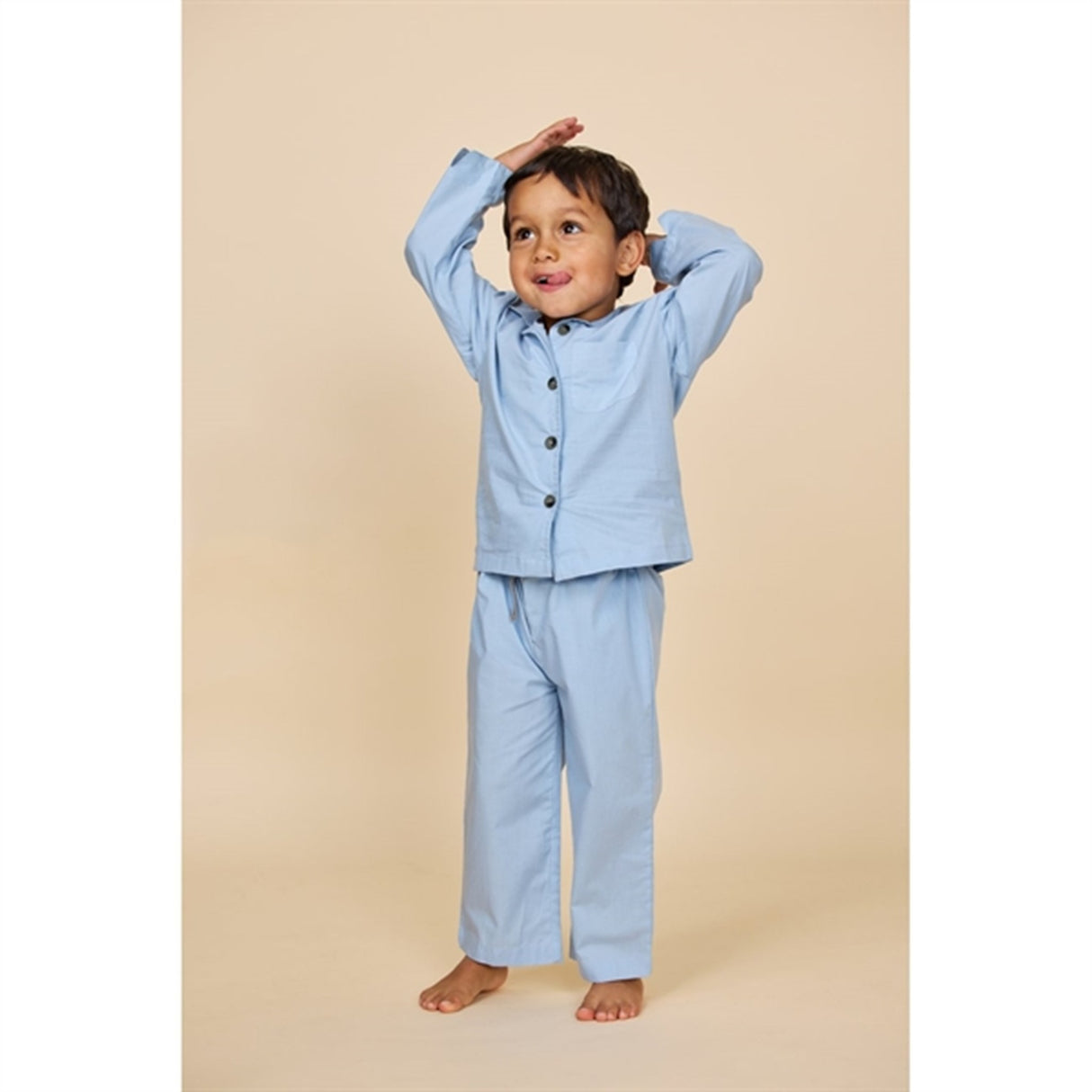 Copenhagen Colors Dusty Blue 2-Pack Pyjamas Set 2