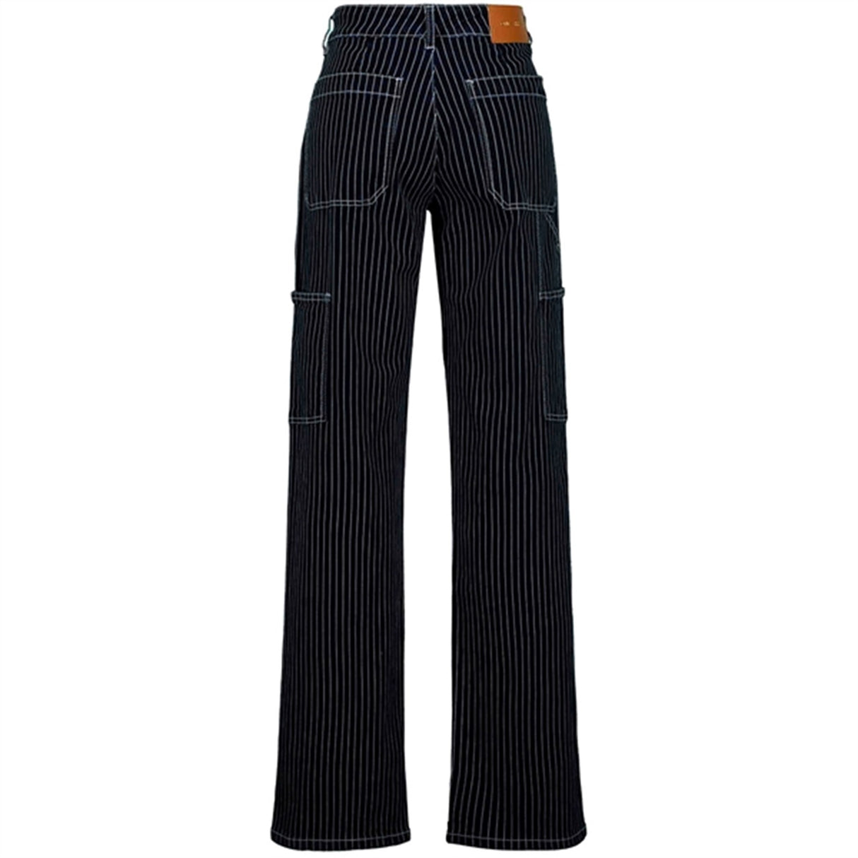 Sofie Schnoor Dark Blue Striped Pants 3