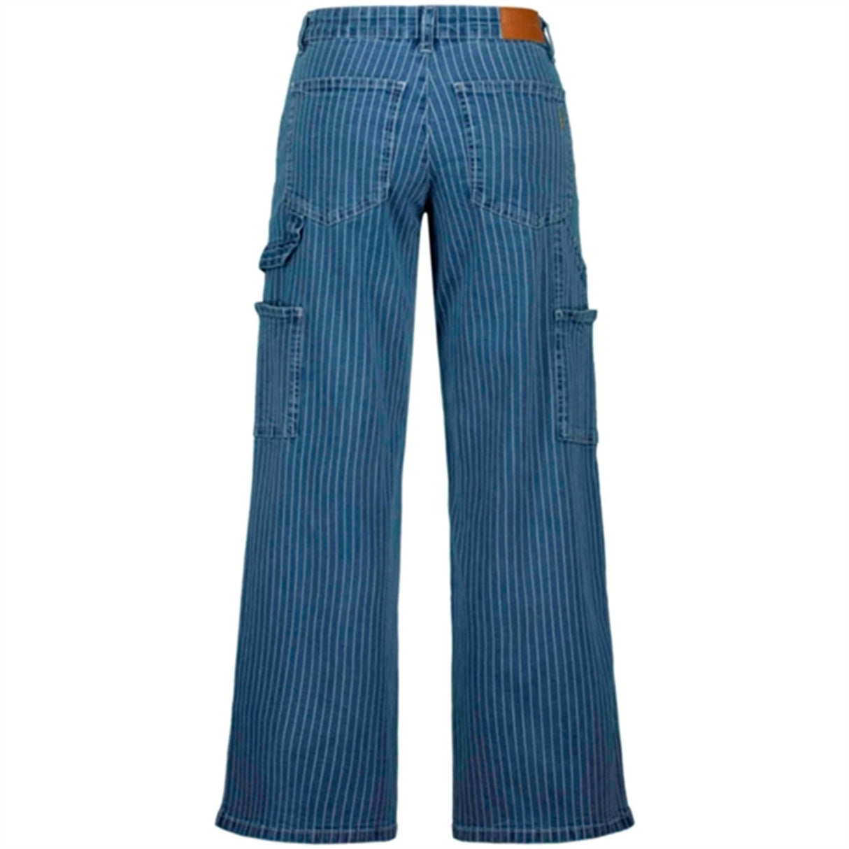 Sofie Schnoor Young Light Blue Striped Pants 3