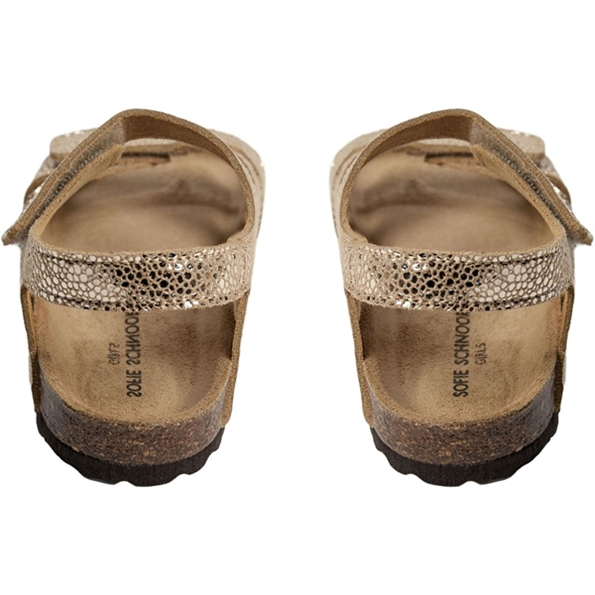 Sofie Schnoor Beige With Gold Sandals 4