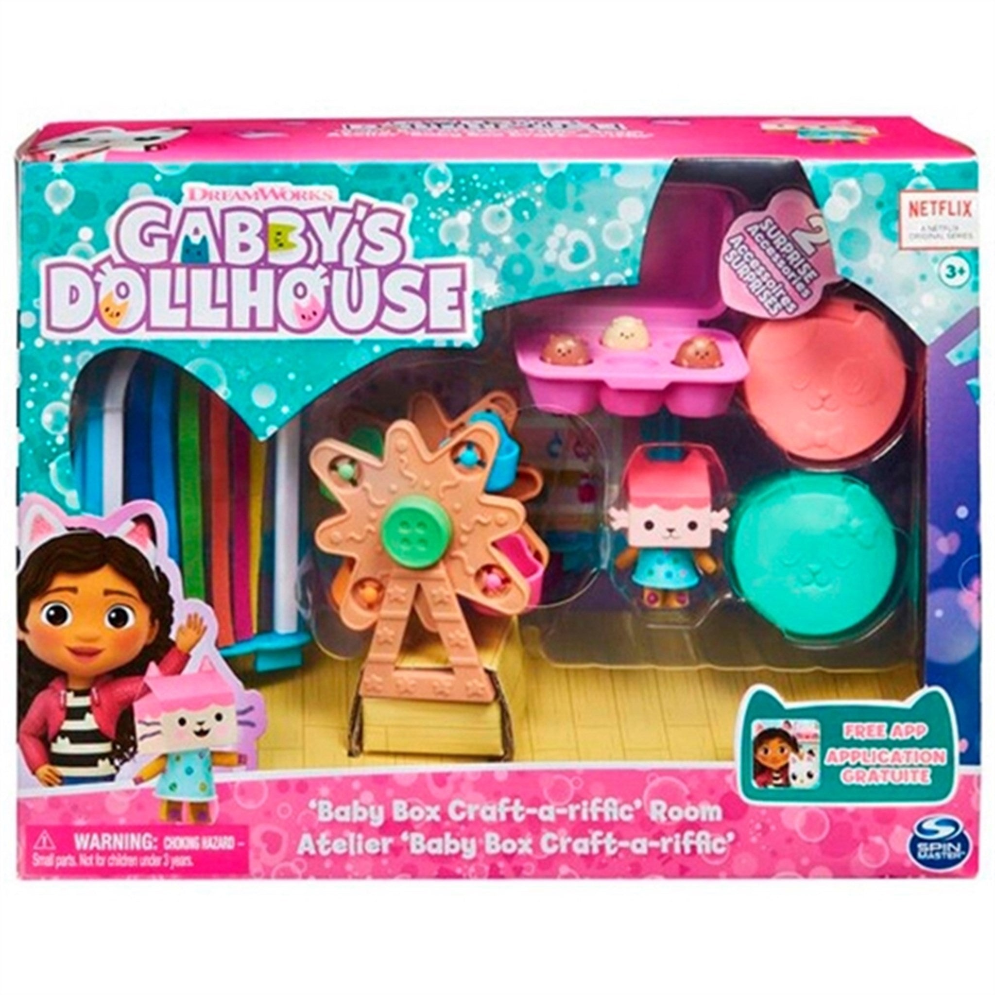 Gabby's Dollhouse Bundle - All 3 Rooms & Playsets store