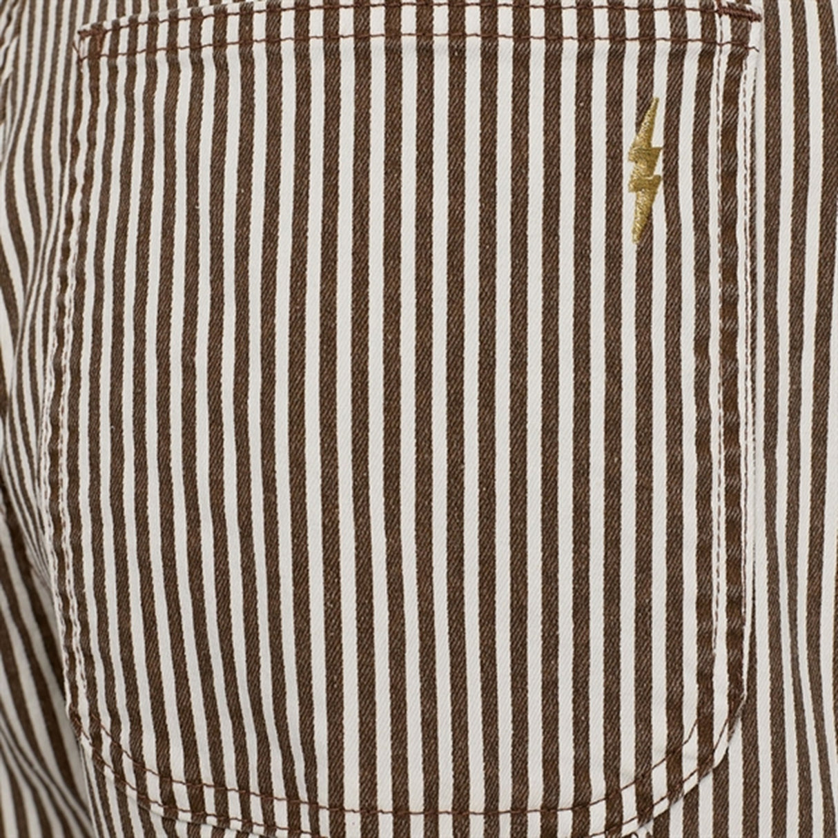 Sofie Schnoor Brown Striped Pants 2