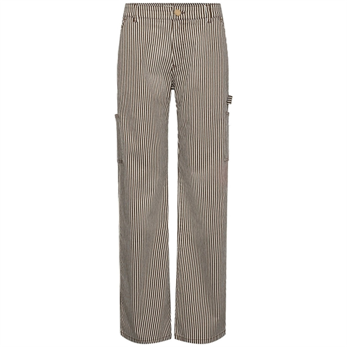 Sofie Schnoor Brown Striped Pants