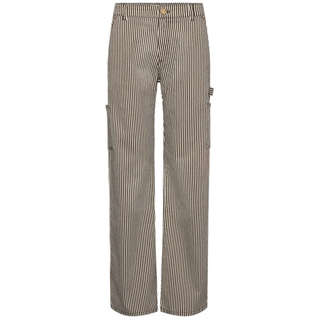 Sofie Schnoor Brown Striped Pants