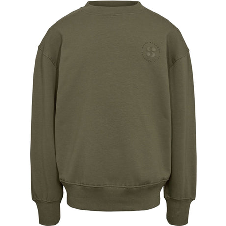 Sofie Schnoor Army Green Sweatshirt