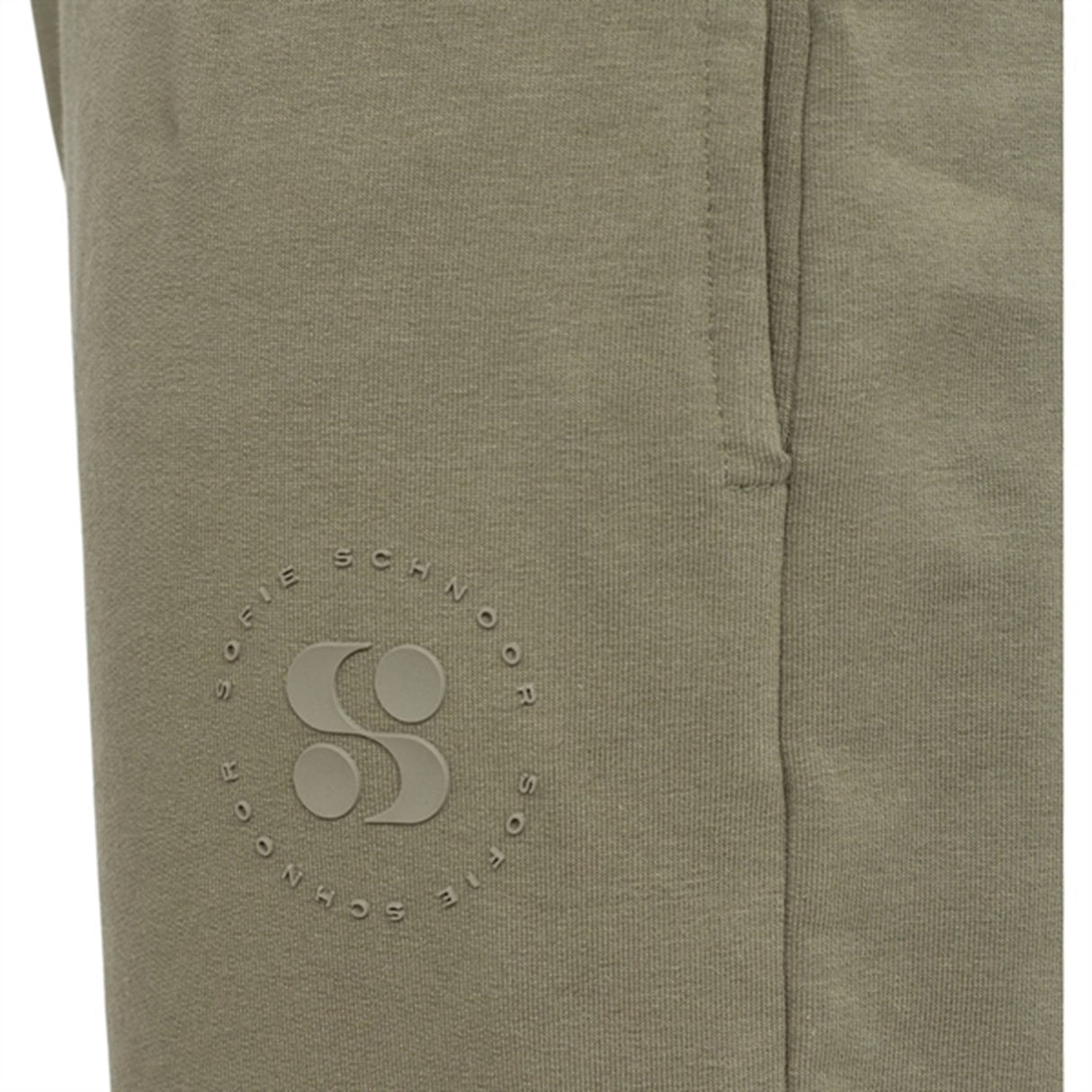 Sofie Schnoor Army Green Sweatpants 2