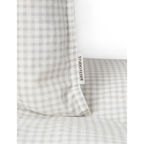 Studio Feder Bedding Gingham Mini Grey 2