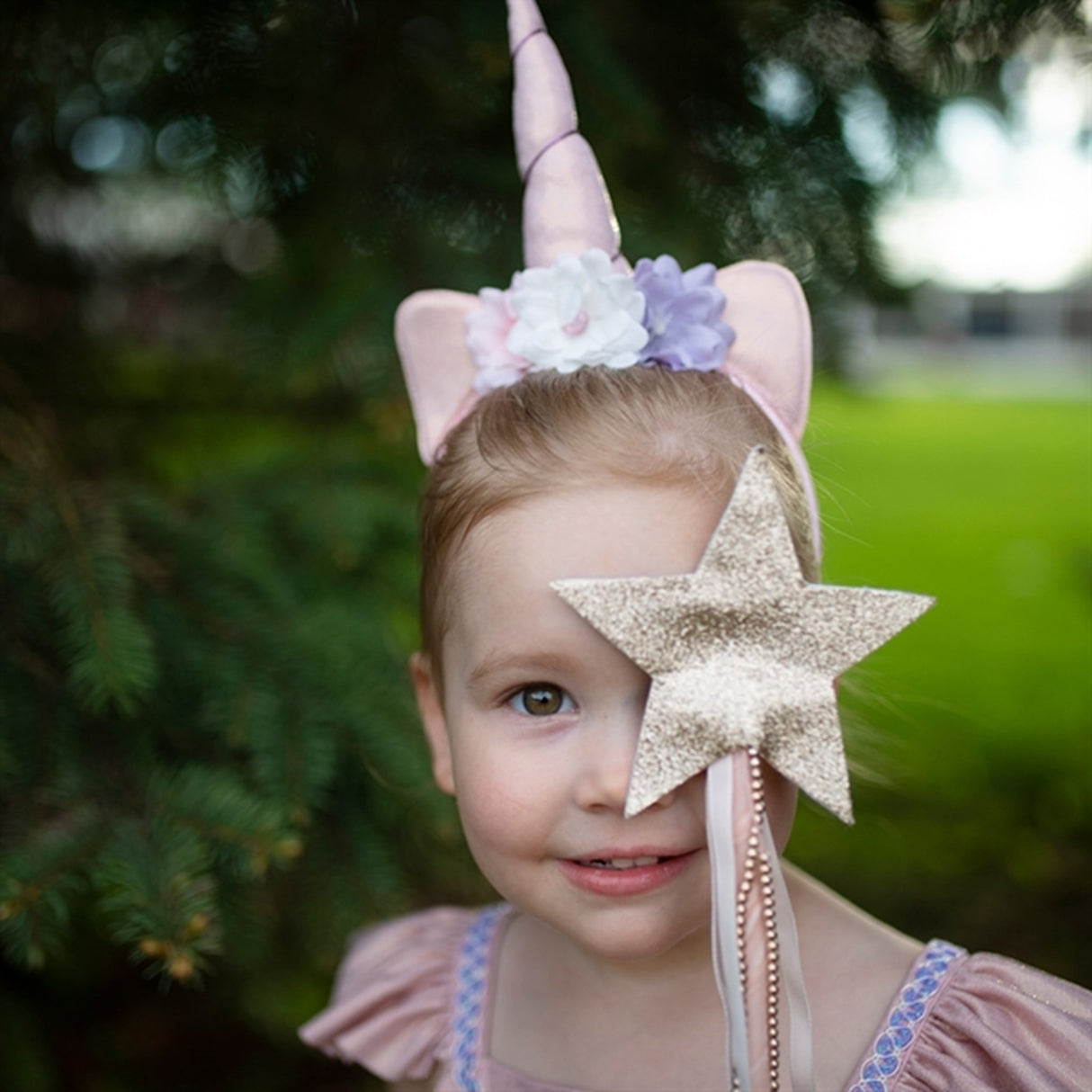 Great Pretenders Shimmer Unicorn Dress & Headband