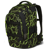 Satch Pack Skoletaske Green Supreme