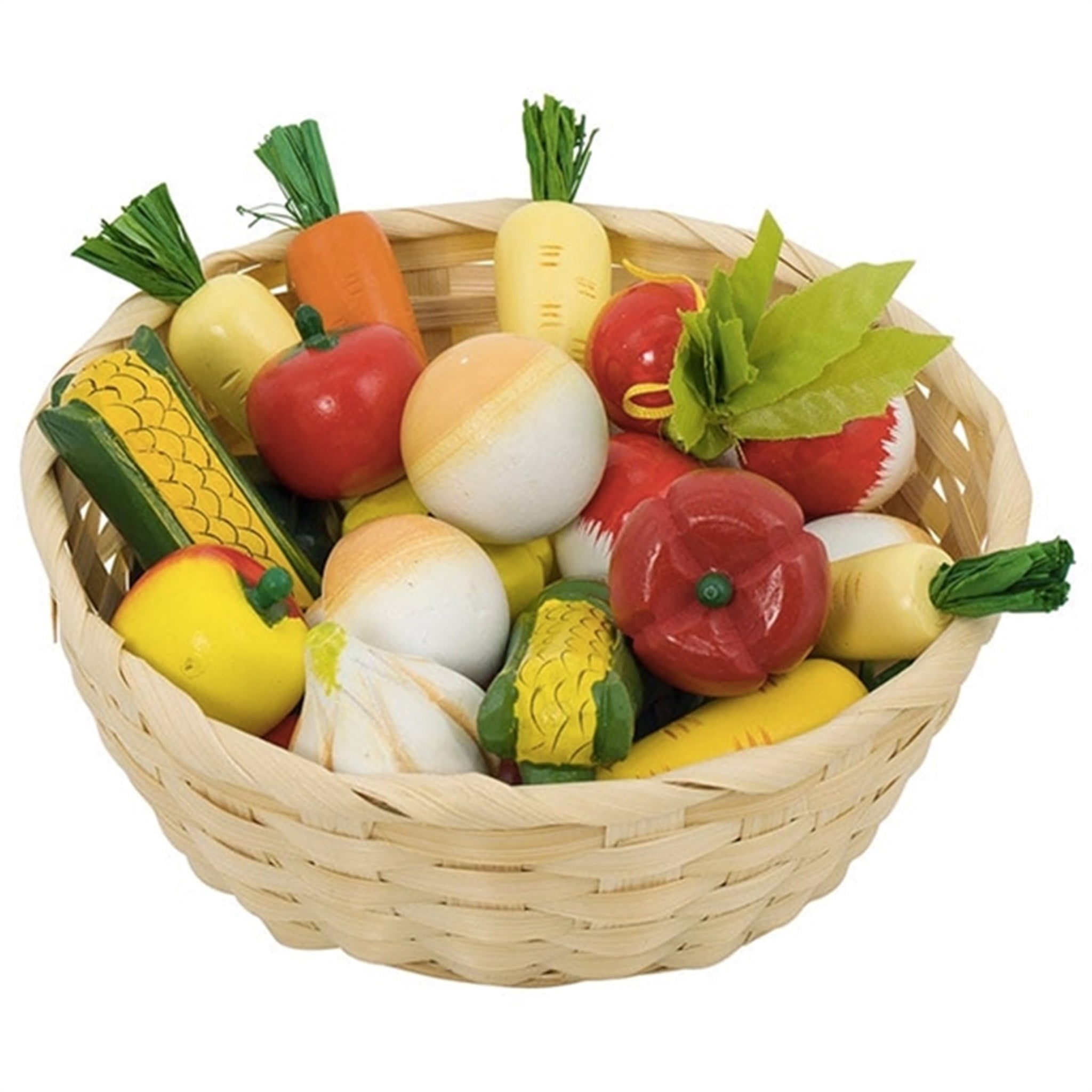 Goki Play Food Vegetables In A Basket
