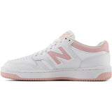 New Balance BB480 Kids Sneakers White