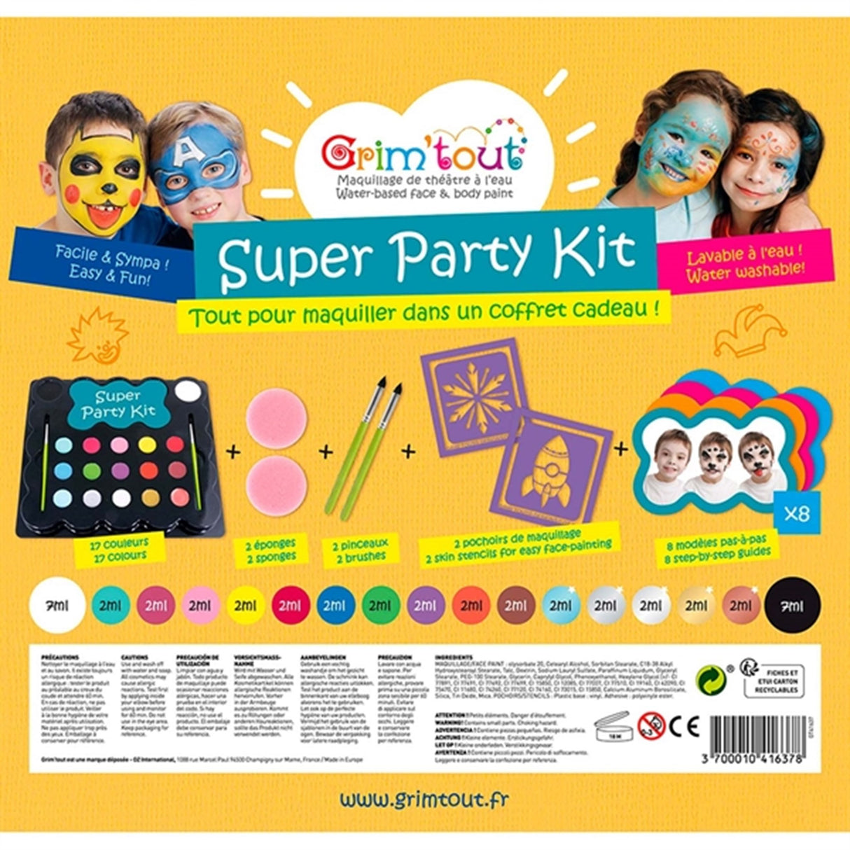 Grim'tout Super Party Kit