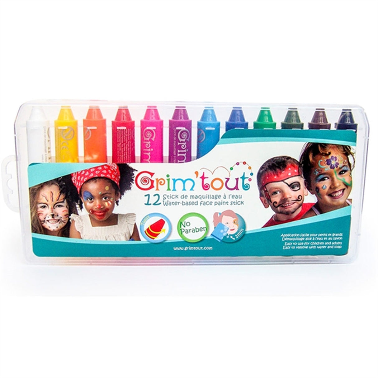 Grim'tout Teater Makeup 12 pack