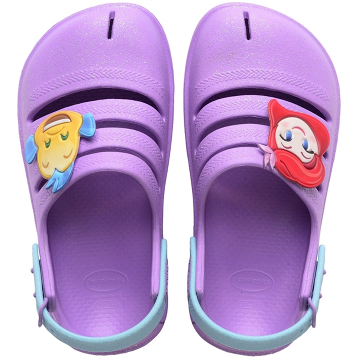 Havaianas Kids Sandals Princesas Prisma Purple