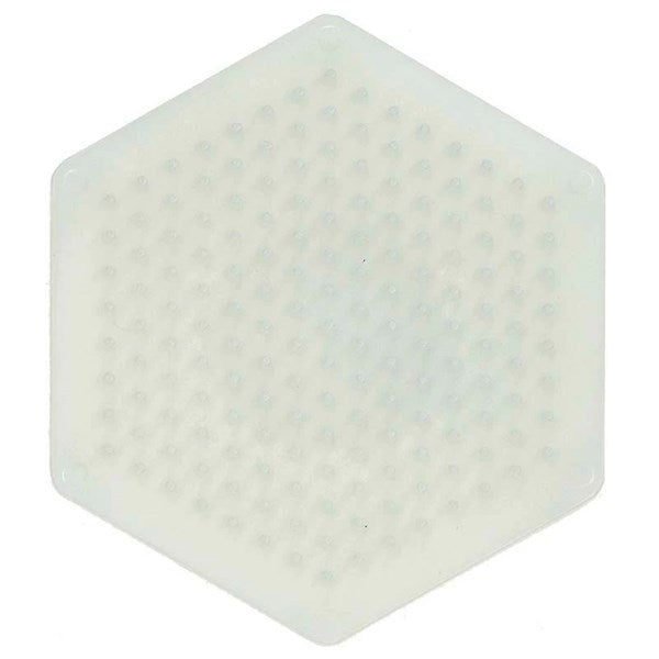 HAMA BIO Midi Bead Plate Hexagonal 8 x 9 cm