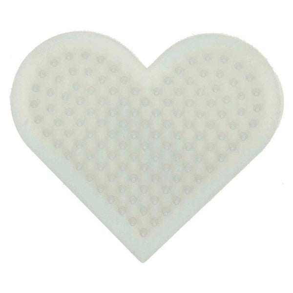 HAMA BIO Midi Bead Plate Heart 8,5 x 7,5 cm