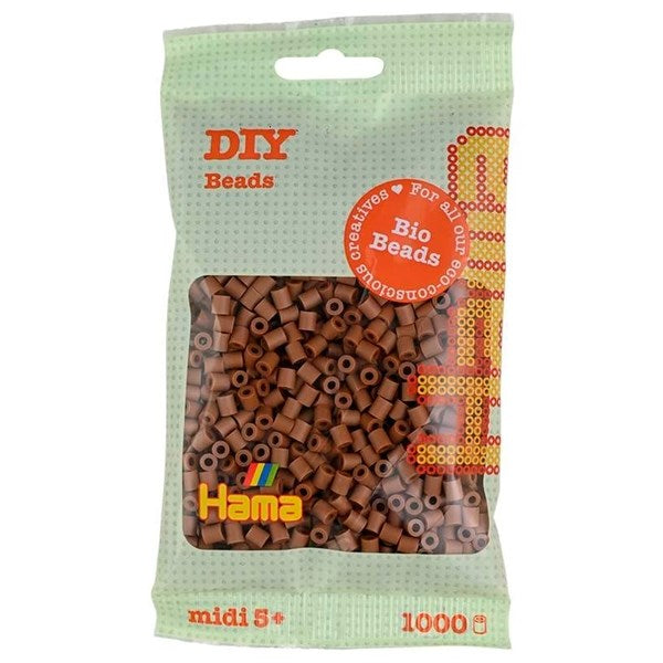 HAMA BIO Midi Beads 1000 pcs Nougat