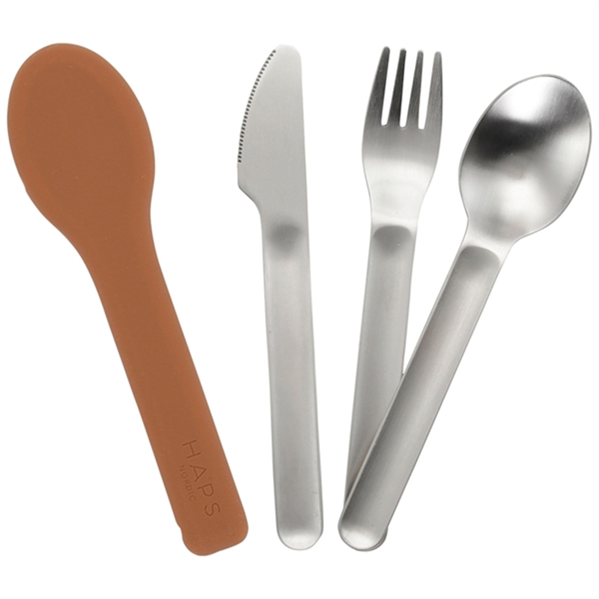 Haps Nordic Kids Cutlery Set Terracotta