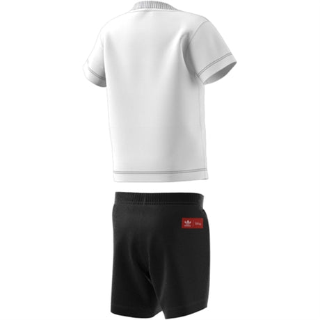 adidas White Mickey Shorts Tee Set 2