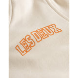 Les Deux Kids Ivory/Dusty Orange Blake Hoodie 3