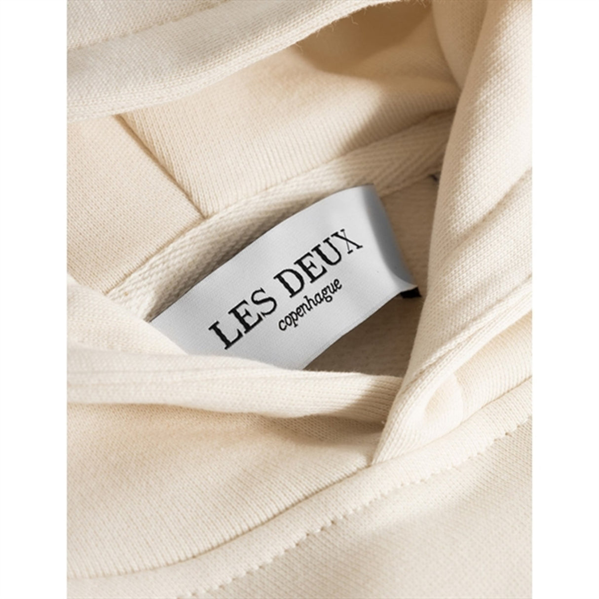 Les Deux Kids Ivory/Dusty Orange Blake Hoodie 2