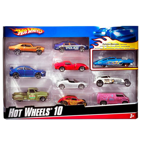 Hot Wheels Basics 10-Pack Assorted