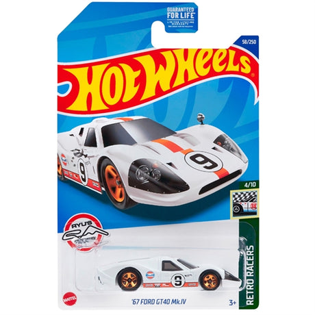 Hot Wheels Basics '67 Ford GT40 Mk.IV