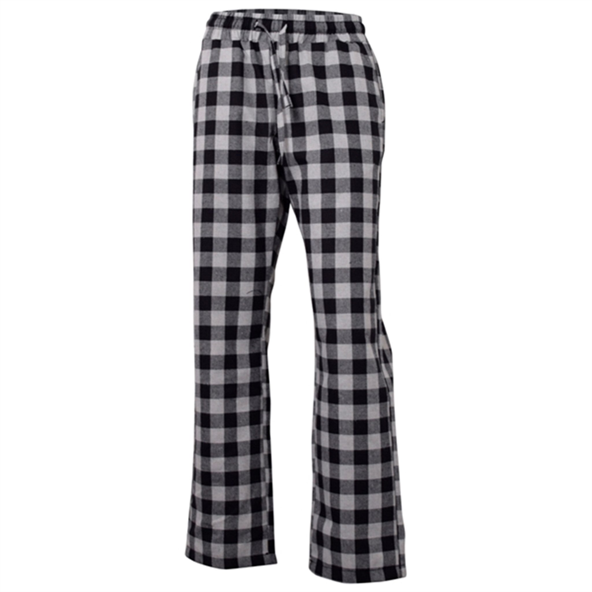 Black and white square pants hotsell