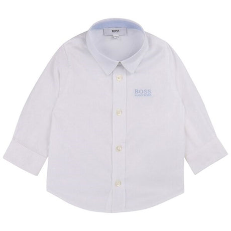 Hugo Boss Baby Long Sleeved Shirt White