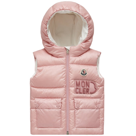 Moncler Amy Vest Rose Pink