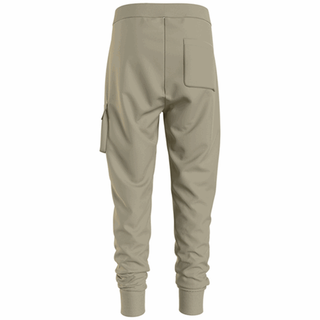 Calvin Klein Badge Cargo Sweatpants Wheat Fields 2