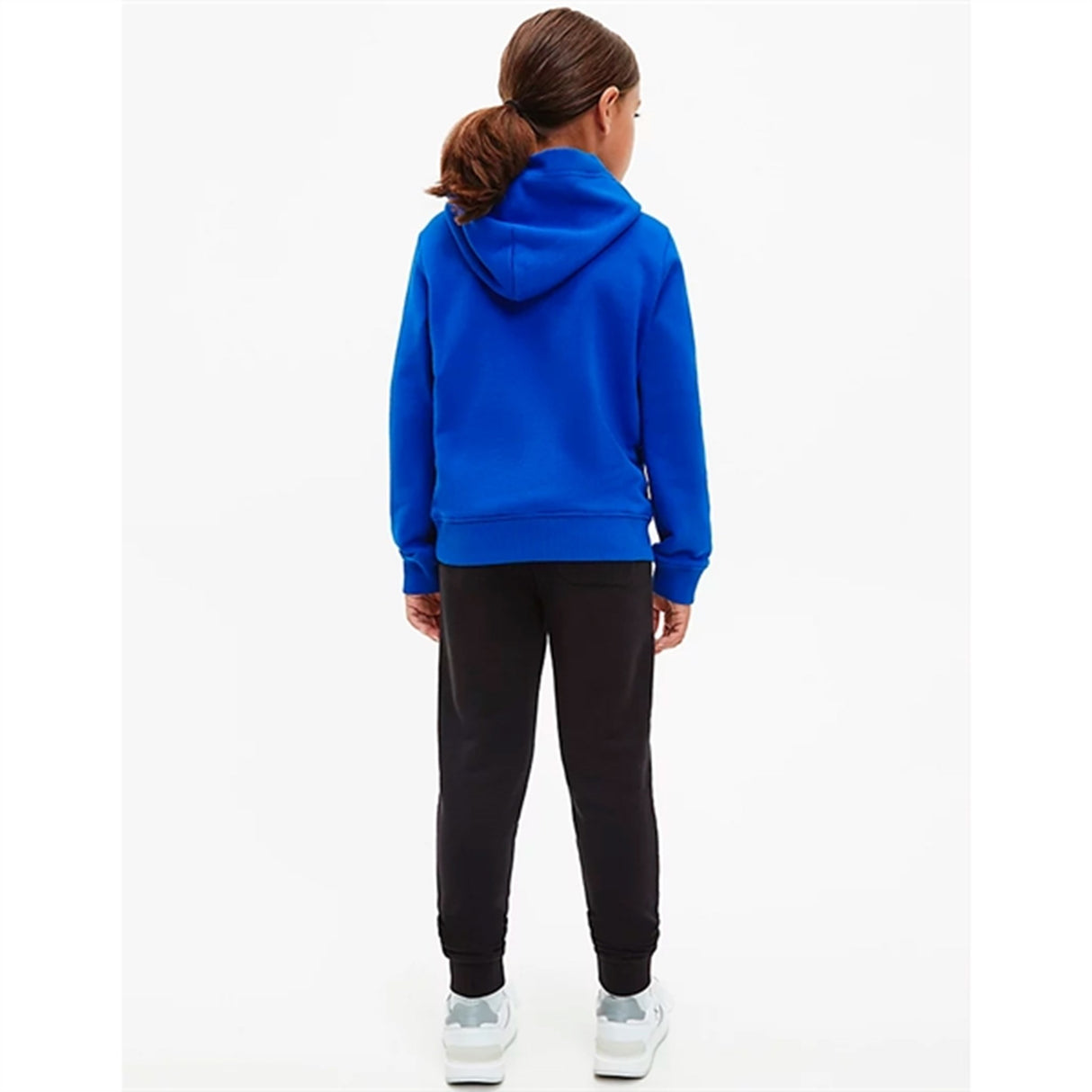 Calvin Klein Stack Logo Hoodie Ultra Blue 4