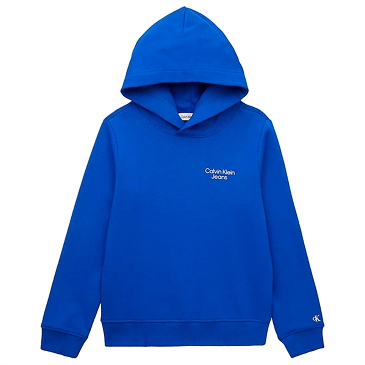 Calvin Klein Stack Logo Hoodie Ultra Blue