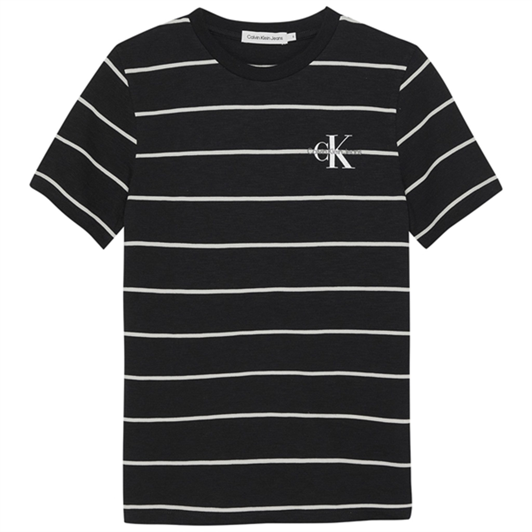 Calvin Klein Print Sunreveal Stripe T-shirt Ck Black