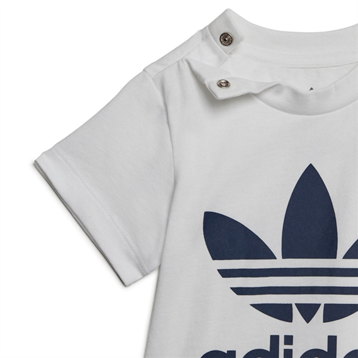 adidas Originals Night Indigo / White Shorts Tee Set 3