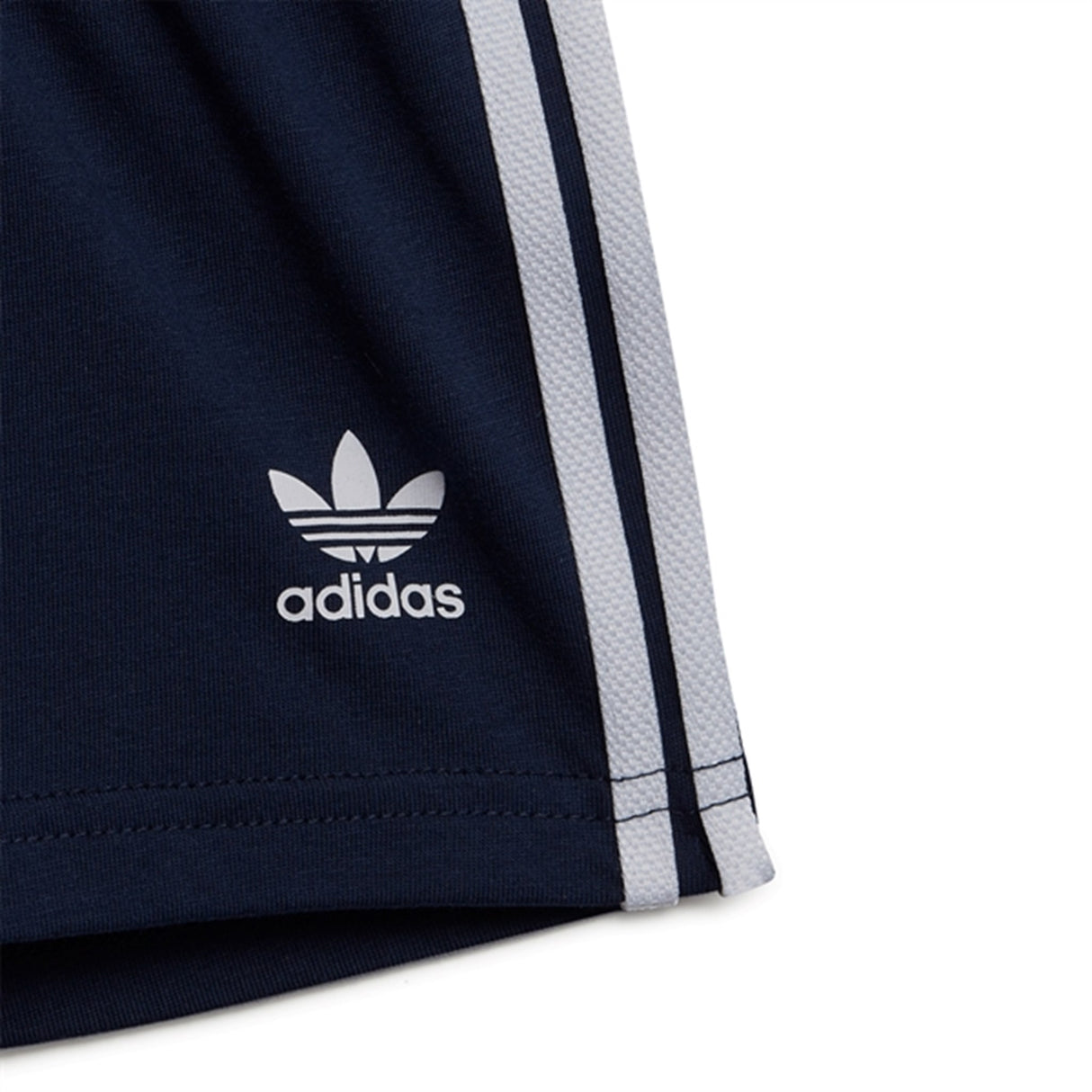 adidas Originals Night Indigo / White Shorts Tee Set 4