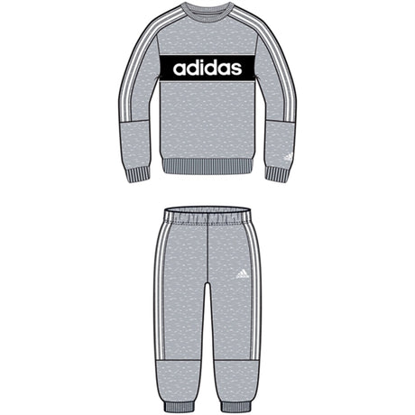 adidas Light Grey Heather Sweat Set