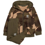 adidas Originals Magic Beige / Multi Color Full Zip Hoodiesuit 2