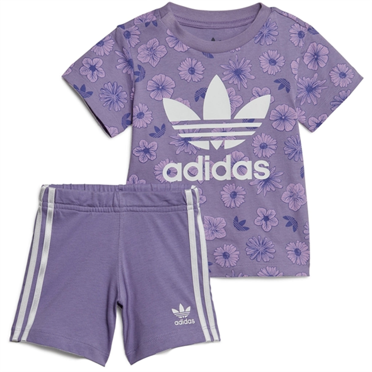 adidas Originals Maglil / Multi Color Shorts Tee Set