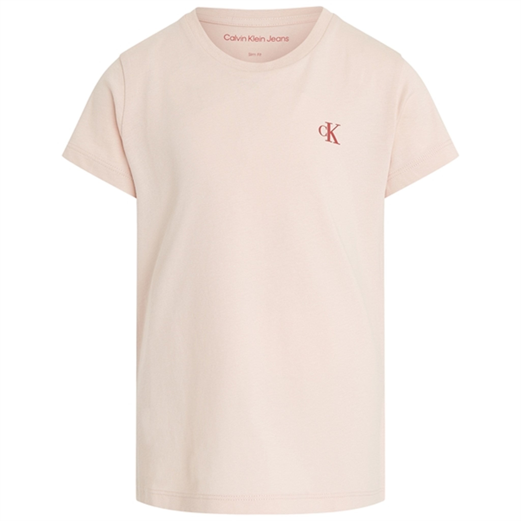 Calvin Klein Slim Monogram T-Shirt 2-Pack Bright White / Sepia Rose 2