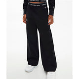 Calvin Klein Logo Tape Punto Strik Pants Black 2