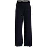 Calvin Klein Logo Tape Punto Strik Pants Black