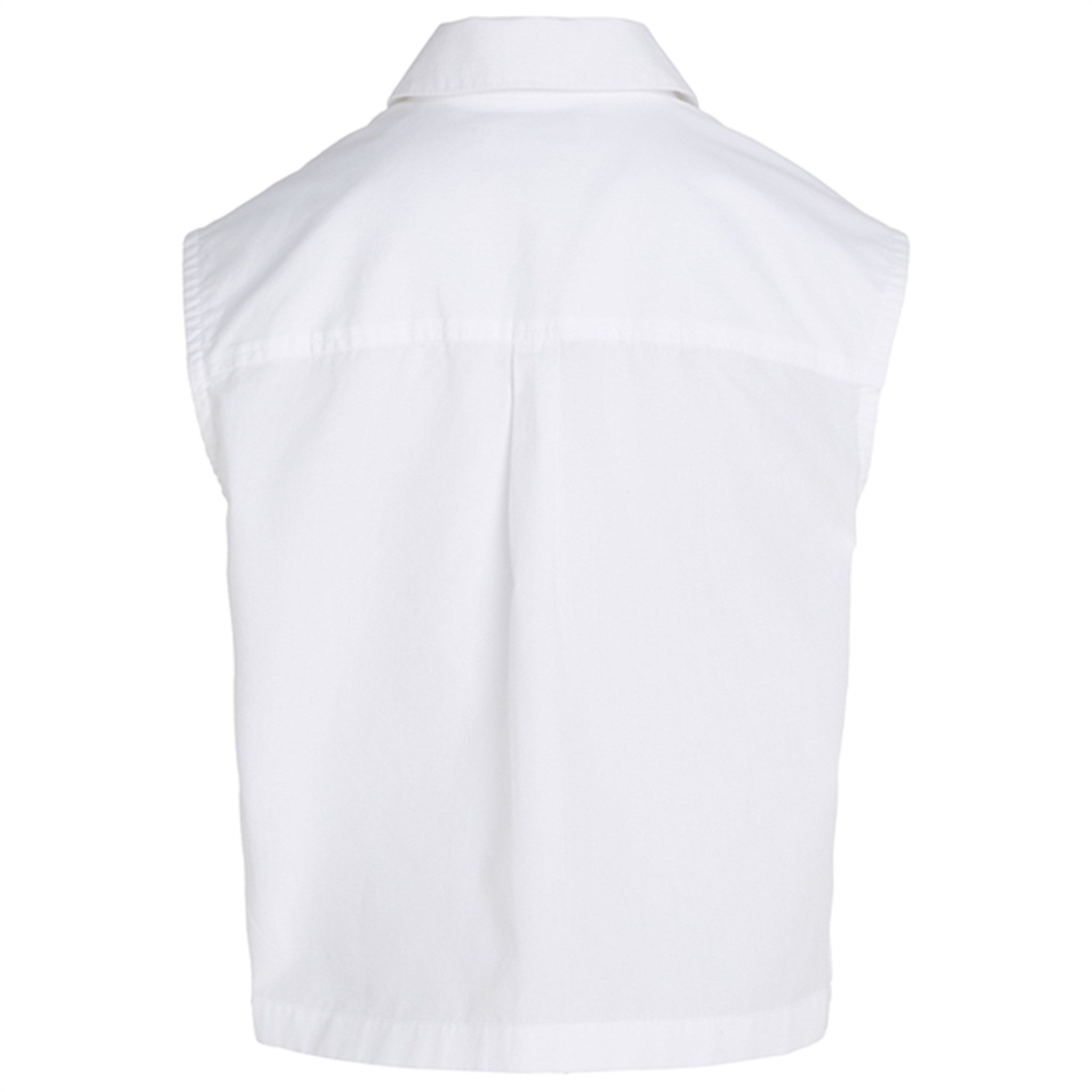 Calvin Klein Monogram Sleeveless Shirt Bright White 5