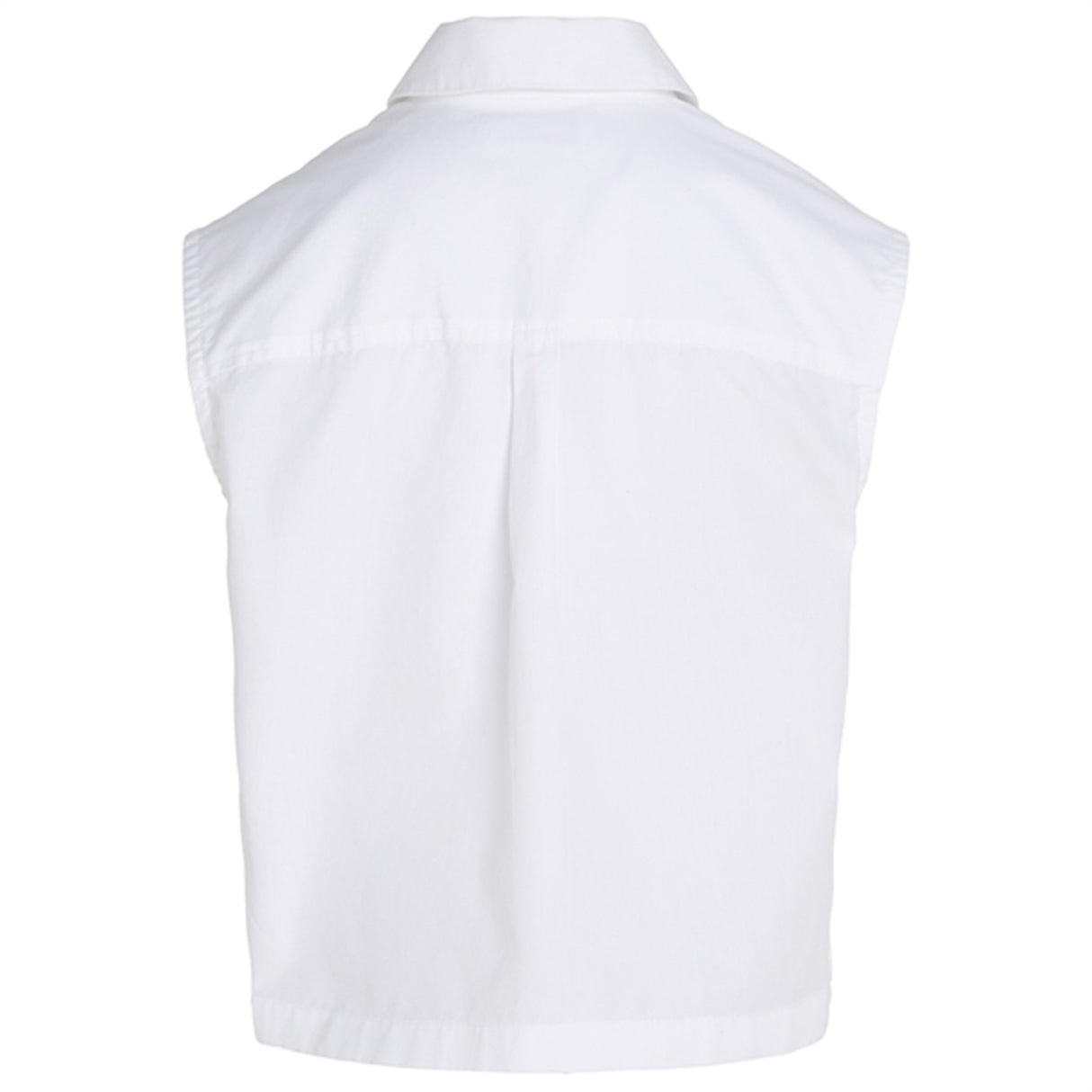 Calvin Klein Monogram Sleeveless Shirt Bright White 5