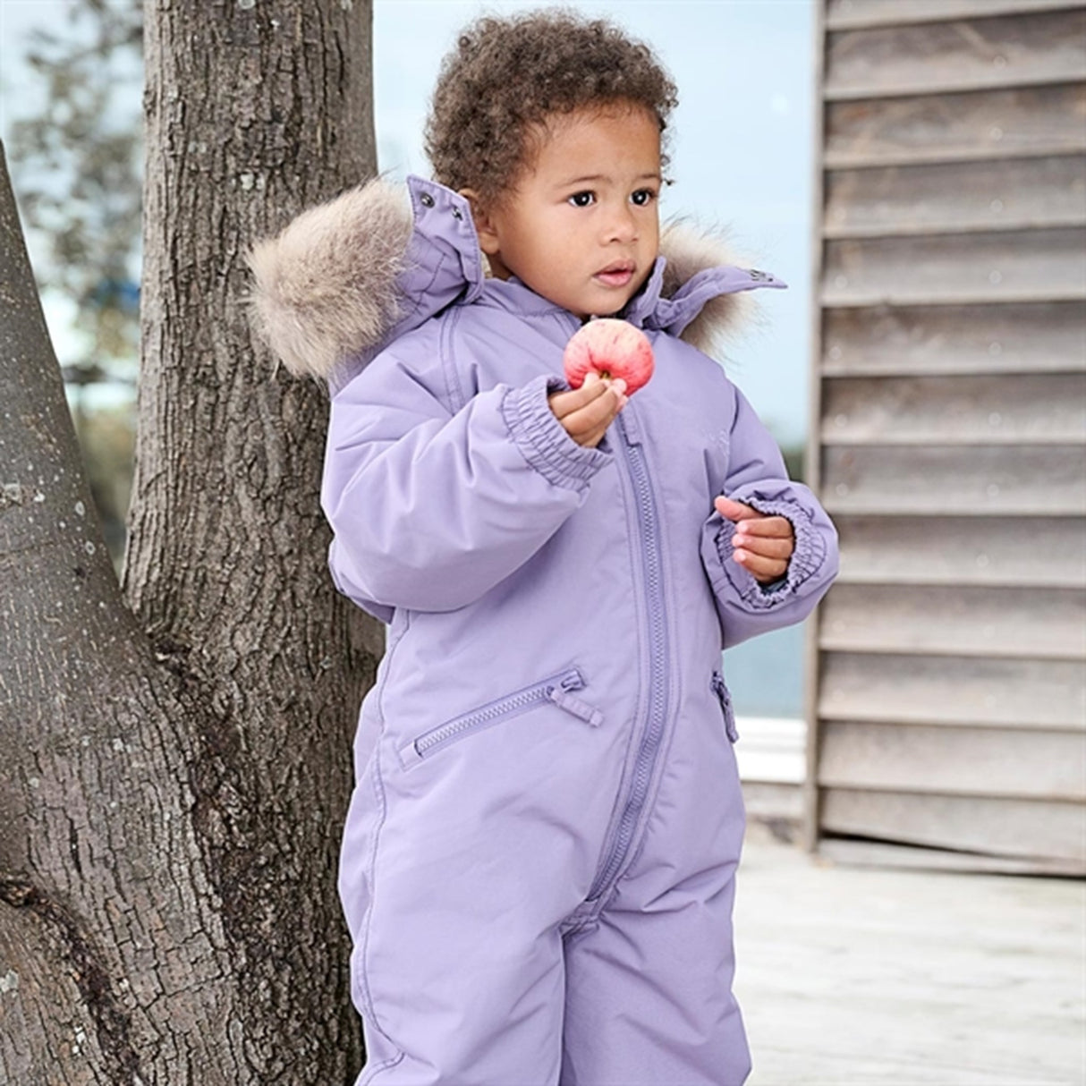 Ver de Terre Winthersuit w. Fur Dewberry