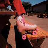 Impala Rollerskaters Pink Tartan 3