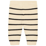 Calvin Klein Striped Cardigan Knit Set Black/ Vanilla Stripe 2